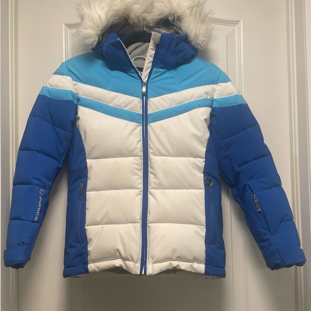 Sunice Girls Winter Jacket  Puffer – Size 10, fits up to 12 year old